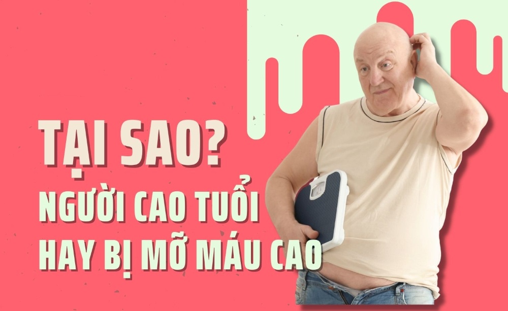 Tại sao người cao tuổi dễ bị mỡ máu cao?