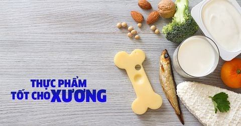Thực phẩm giàu canxi giúp xương chắc khỏe không nên bỏ qua