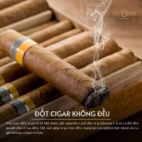 SAI LẦM CỦA NGƯỜI THƯỞNG CIGAR LẦN ĐẦU