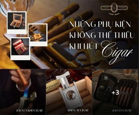 NHỮNG VẬT DỤNG KHÔNG THỂ THIẾU CỦA NGƯỜI THƯỞNG CIGAR