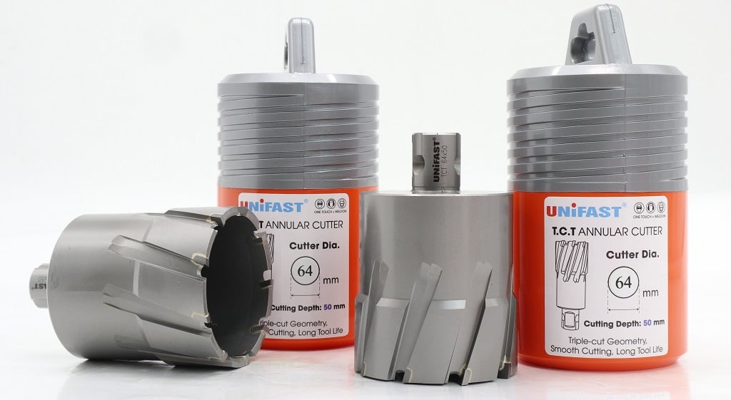 Mũi khoan từ hợp kim TCT siêu cứng khoan thép inox