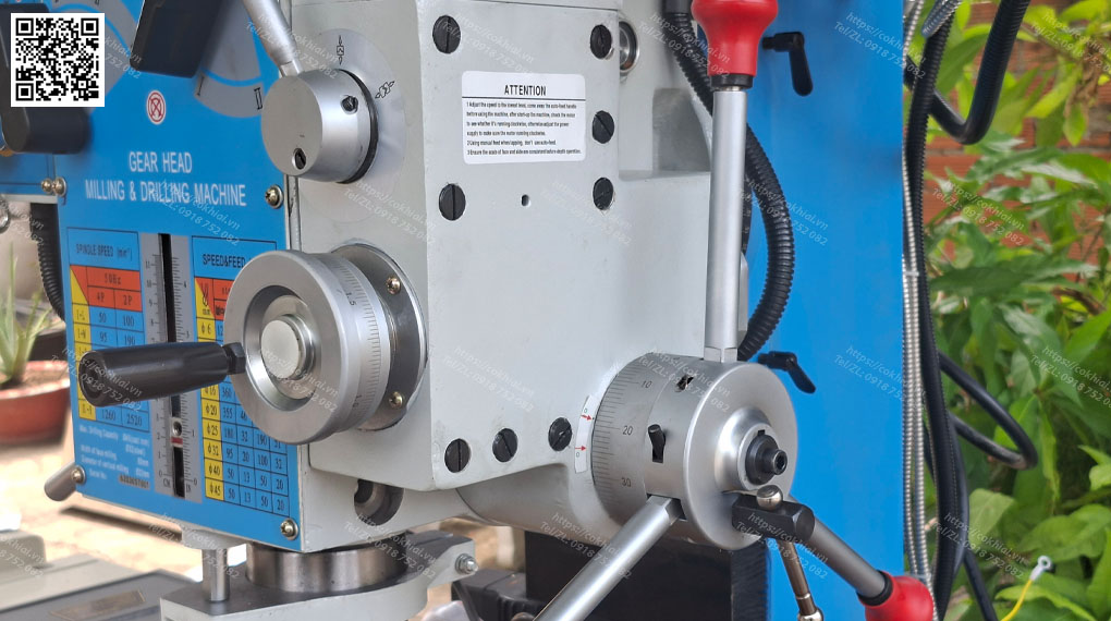 Hộp số máy khoan phay ZX7045C