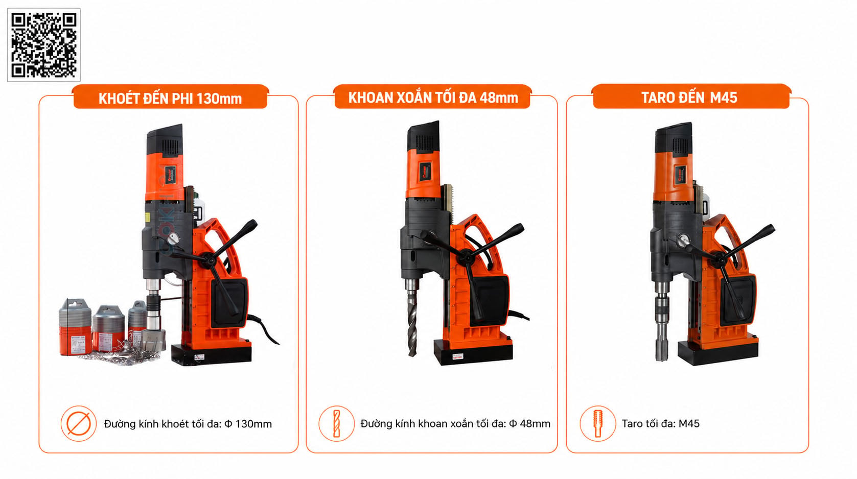 Khả năng làm việc KCY-130/4WDO