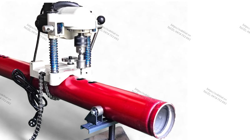 Máy khoét lỗ ống chữa cháy Unifast JK114