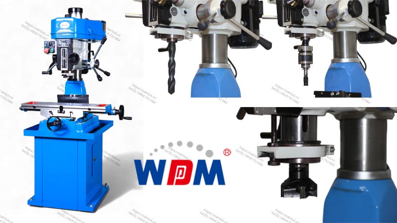 Máy khoan phay WDDM chính hãng