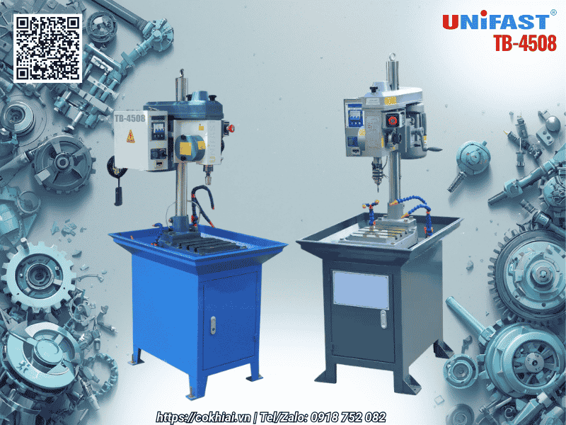 Máy taro tự động Unifast TB-4508 M2-M8