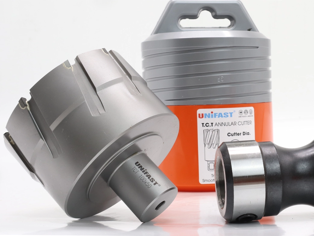 Mũi khoan từ hợp kim TCT hiệu Unifast chuẩn khoan sâu 50-55mm