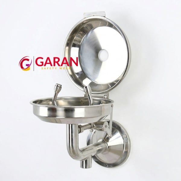 Bồn rửa mắt khẩn cấp treo tường Inox 304