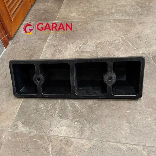 Kích thước Chặn bánh xe cao su KBN-T500