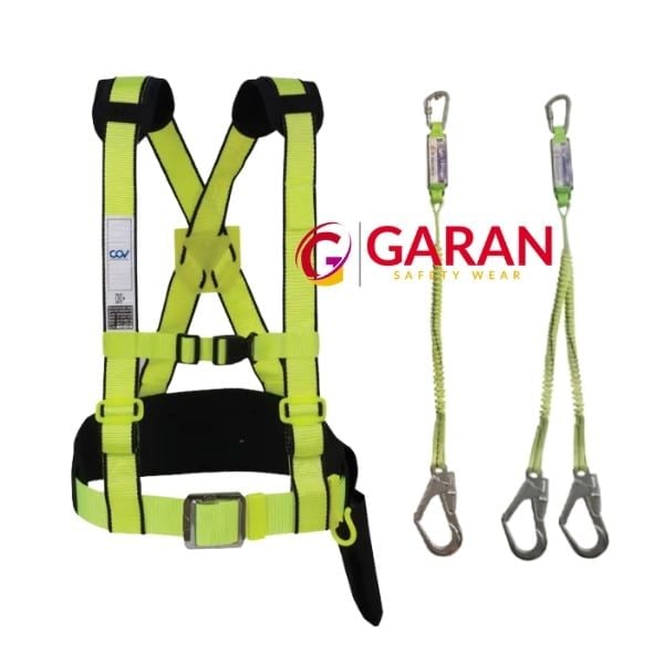 Dây đai an toàn bán thân COV ST 1 hoặc 2 Móc sắt dây nhún