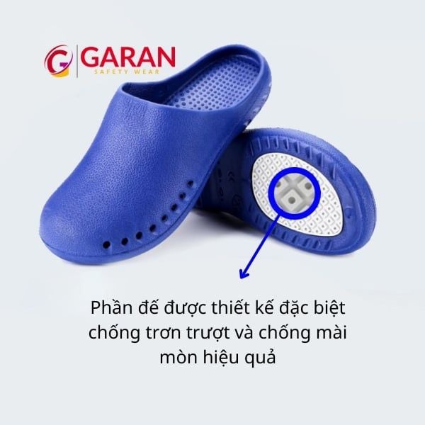 Dép y tế bệnh viện Griva EVA siêu nhẹ chống trơn trượt