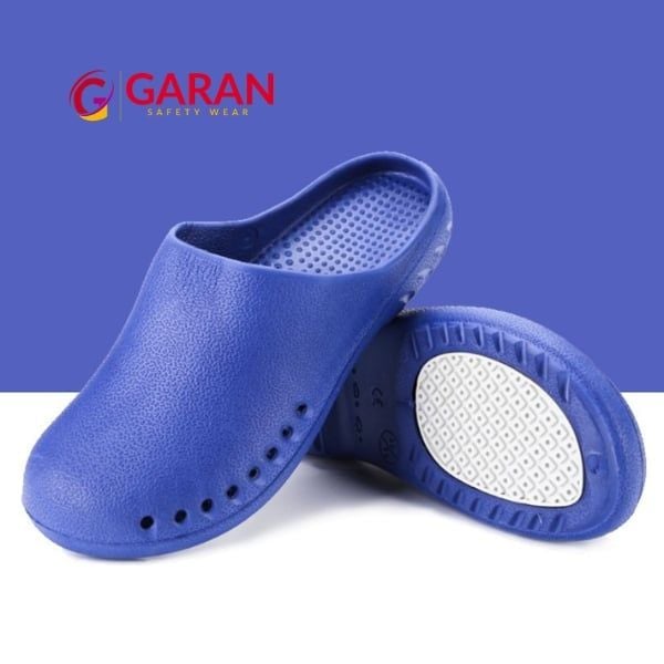 Giày Dép Phòng Sạch EVA Chống Tĩnh Điện Siêu Nhẹ Chống Trơn Trượt
