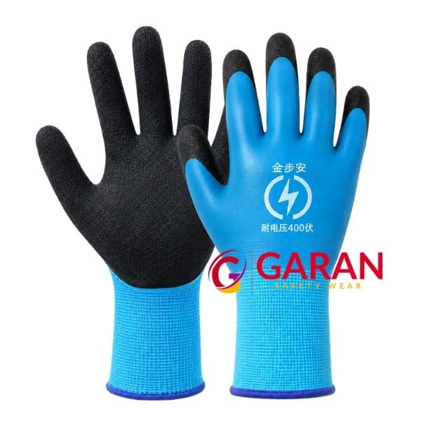 Găng tay phủ cao su cách điện 400V