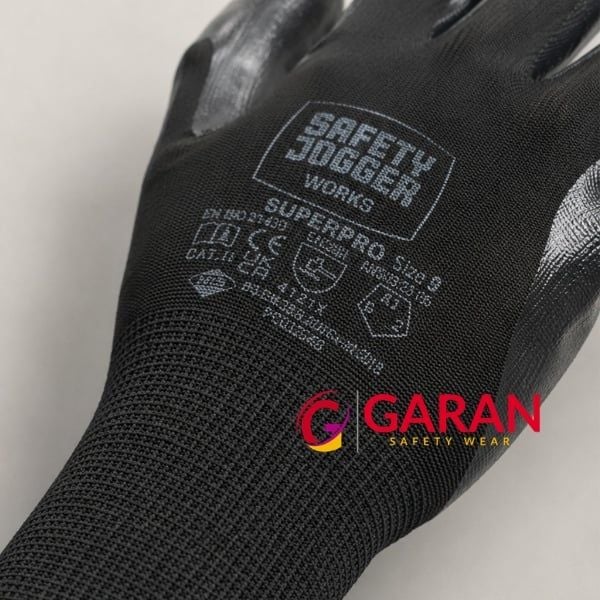 Tiêu chuẩn an toàn găng tay Superpro
