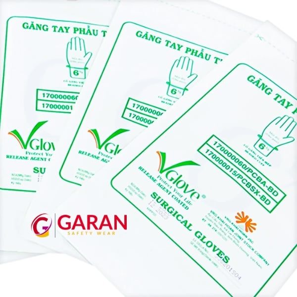 Găng tay phẫu thuật tiệt trụng Vglove có bột