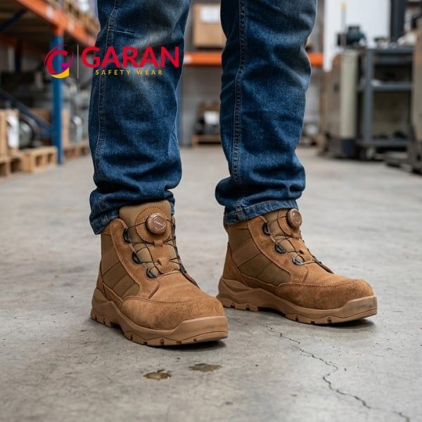 Giày bảo hộ cao cổ Hans hs-621 soldier