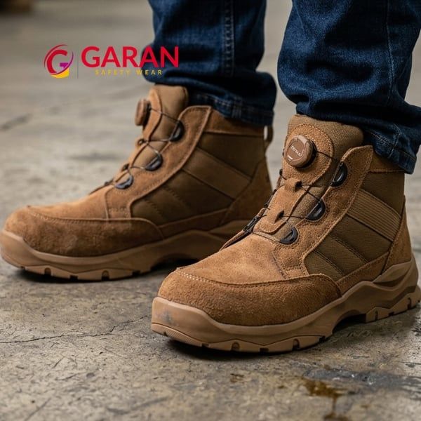 Giày bảo hộ cao cổ Hans hs-621 soldier