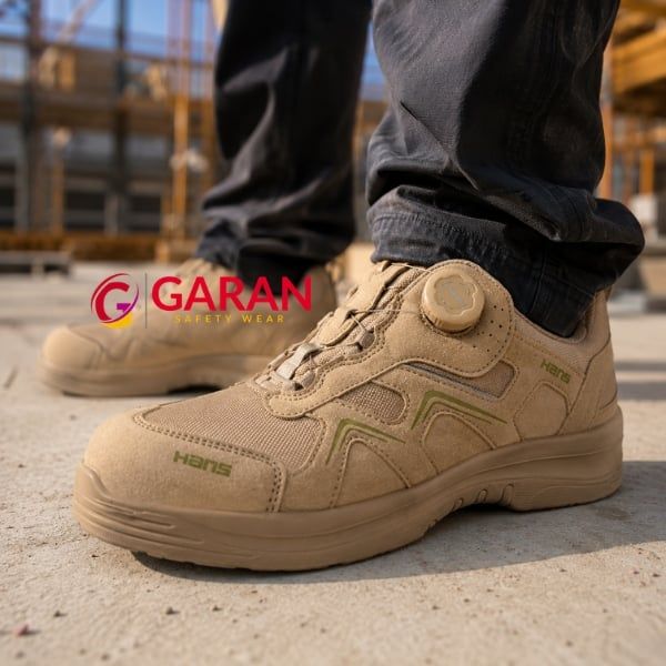 Giày bảo hộ Hàn Quốc Hans HS-81 Camel