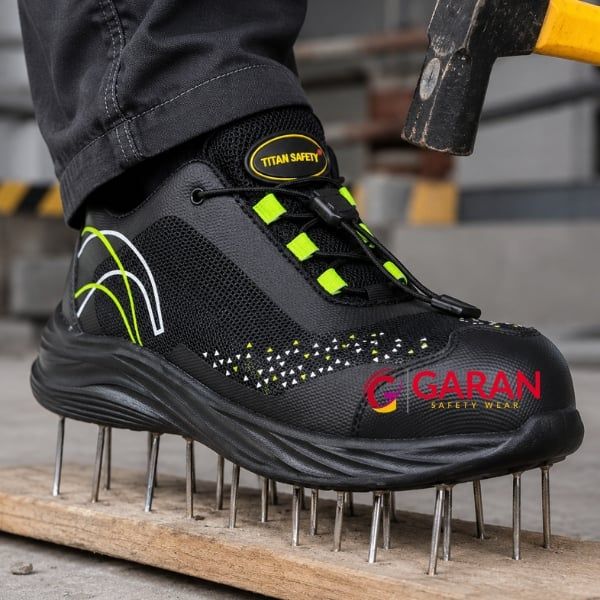 Khả năng chống va đập và chống đinh của giày Kinat
