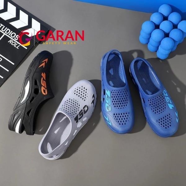 Giày lười nam nhựa PVC thể thao