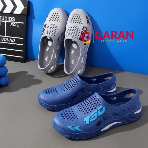 Giày lười nam nhựa PVC thể thao