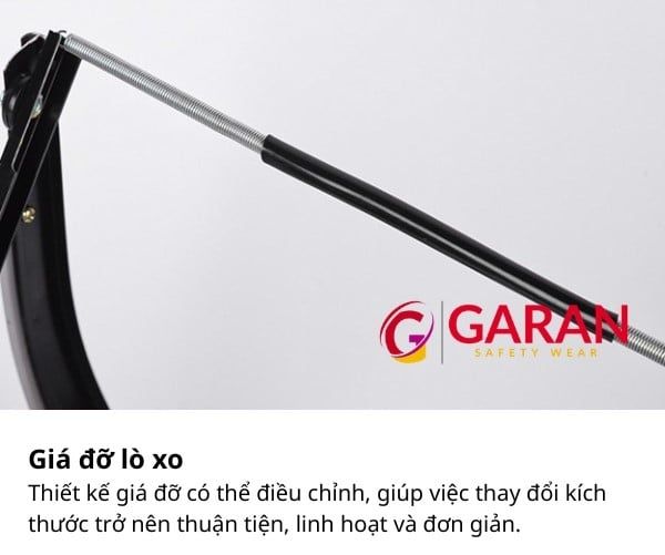 Mặt nạ chịu nhiệt tráng nhôm bảo vệ cổ