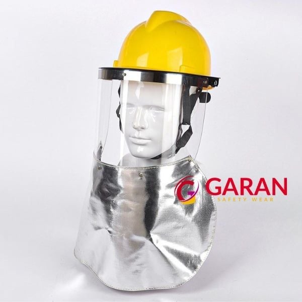 Mặt nạ chịu nhiệt tráng nhôm bảo vệ cổ