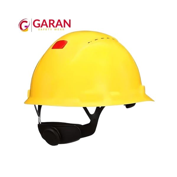 Mũ Bảo Hộ 3M H-702SFV-UV Có Lỗ Màu Vàng