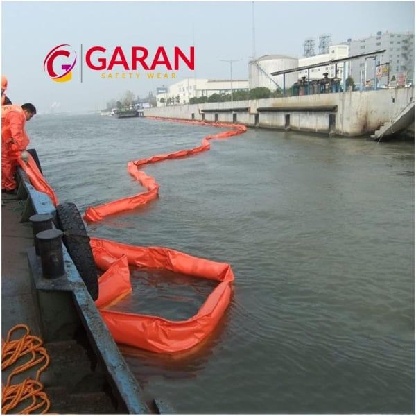 Phao quây dầu tràn tự nổi PVC
