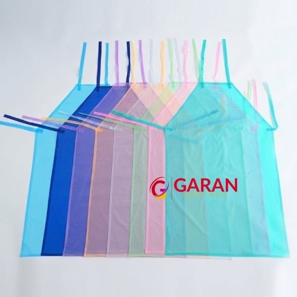 Tạp dề nhựa PVC dày 0.11mm