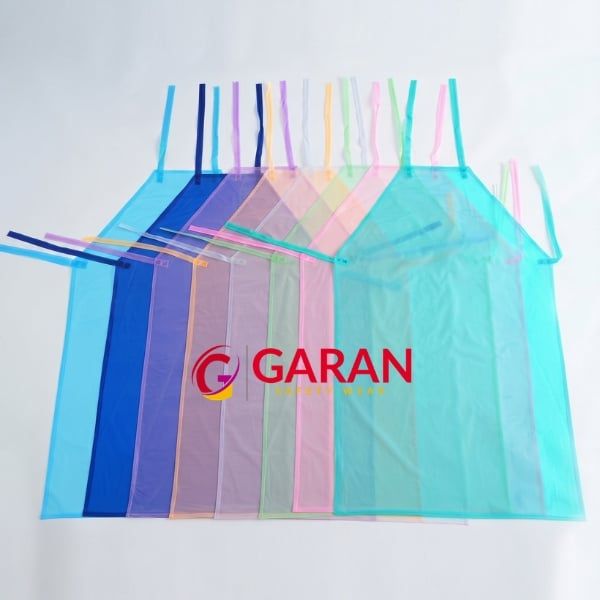 Tạp dề nhựa PVC dày 0.15mm