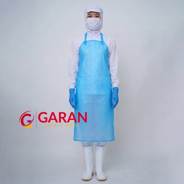 Tạp dề nhựa PVC dày 0.15mm