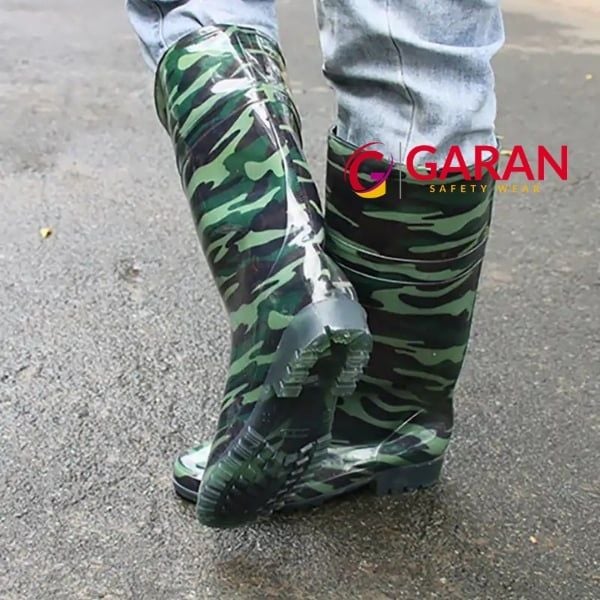 Ủng nhựa PVC TGP-016 màu rằn ri