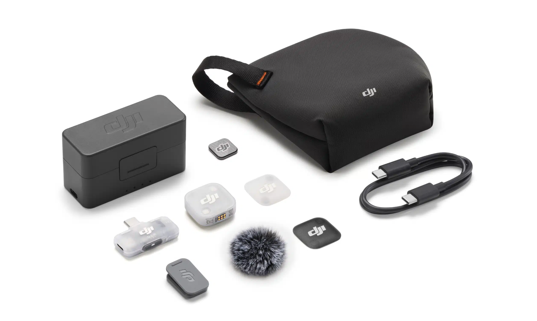 DJI Mic Mini 2S 1TX + 1 Mobile RX + Charging Case