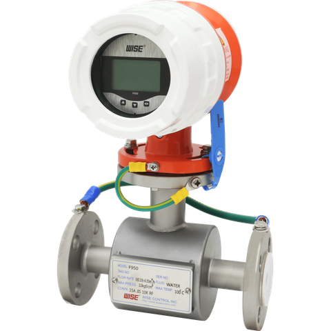 WISE F950 Electromagnetic Flowmeter - Giải pháp đo lưu lượng điện từ ổn định cho hệ thống nước và công nghiệp