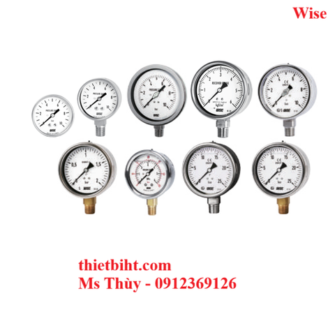 Cách chọn đồng hồ áp suất inox phù hợp (Wise Hàn Quốc)
