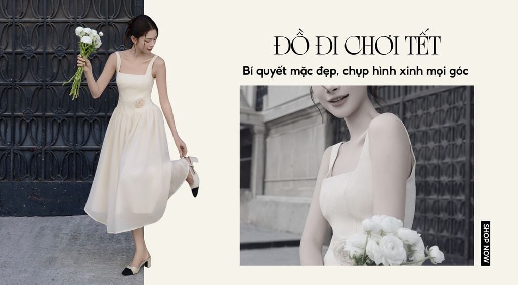 Đồ đi chơi Tết: Bí quyết mặc đẹp, chụp hình xinh mọi góc