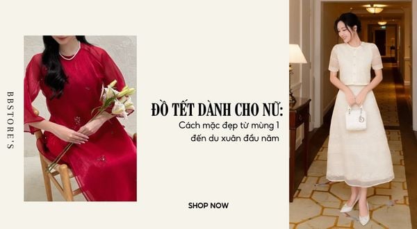 Đồ tết dành cho nữ: Cách mặc đẹp từ mùng 1 đến du xuân đầu năm