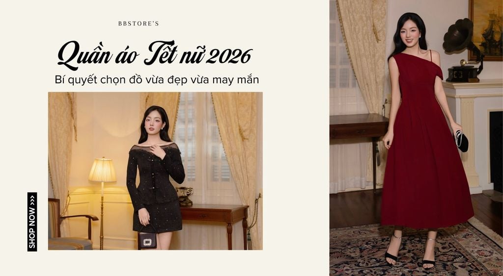 Quần áo Tết nữ 2026: Bí quyết chọn đồ vừa đẹp vừa may mắn