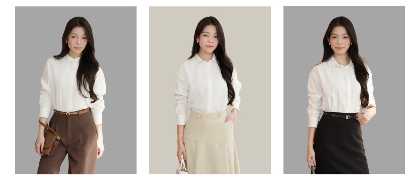 Áo Sơ Mi Công Sở Linen Tay Dài - AAG27H