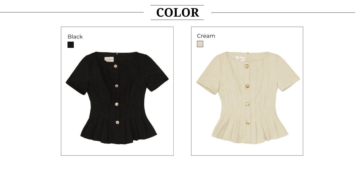 Áo kiểu công sở linen cổ thuyền AAB25B - Bảng màu