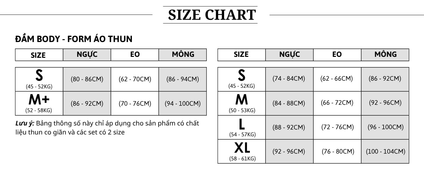 Áo gile công sở nút bọc cotton A4398A - Bảng size
