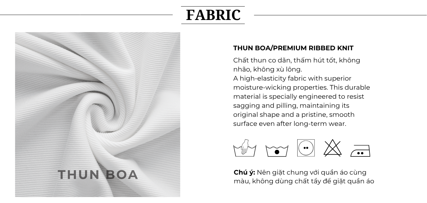 Áo kiểu dạo phố thun xoắn nút AAE41H - Chất liệu