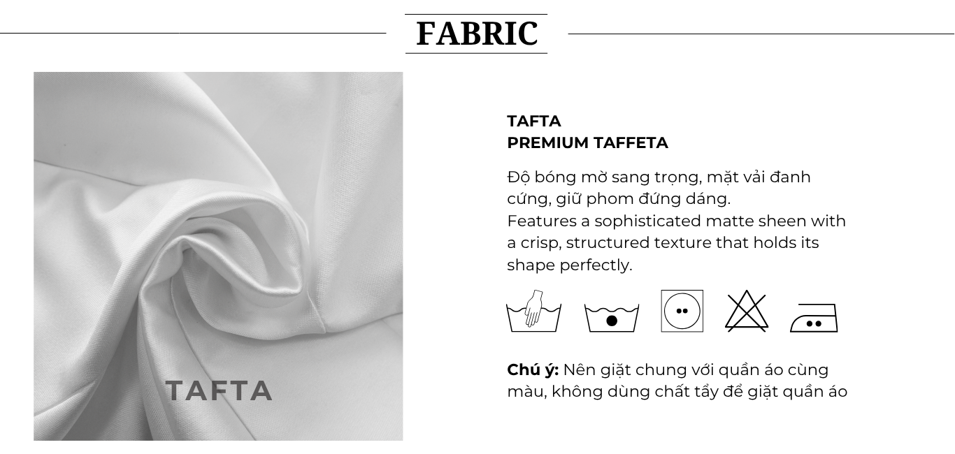 Áo kiểu tiệc Tafta cổ trụ, áo peplum, tay tulip AAF05T