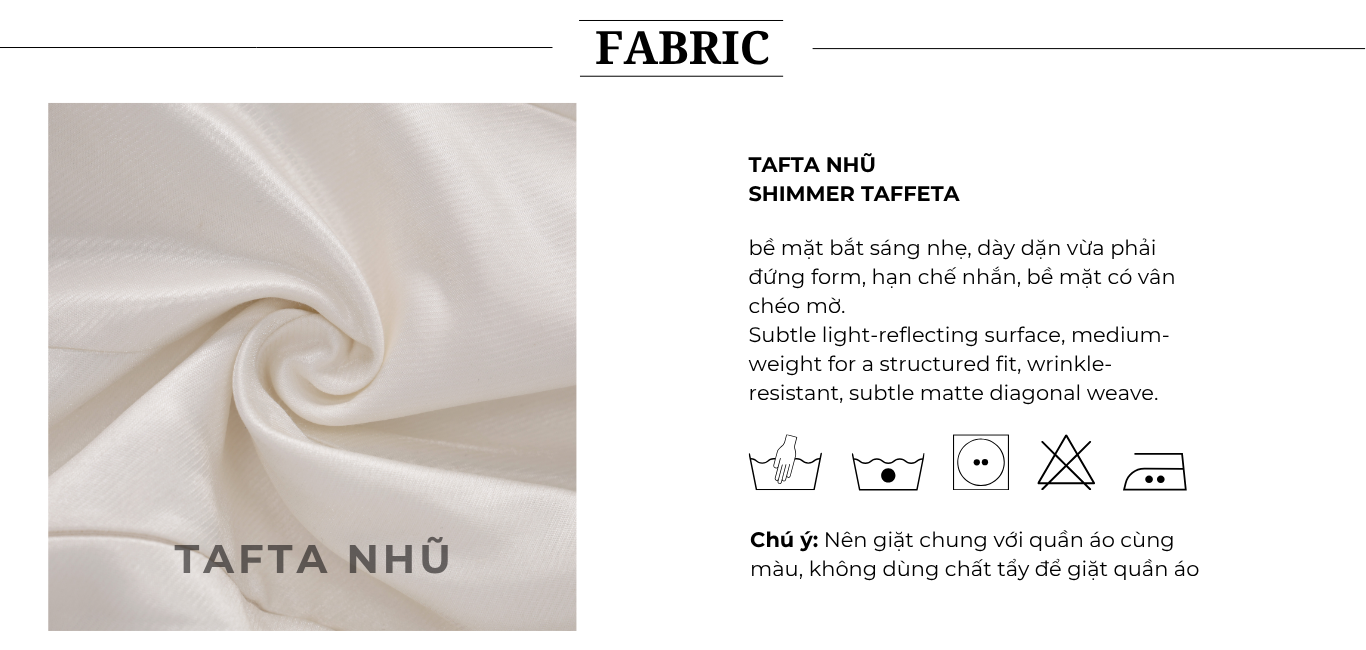 Chân váy suông tiệc Tafta nhũ dài VAF64T - Chất liệu
