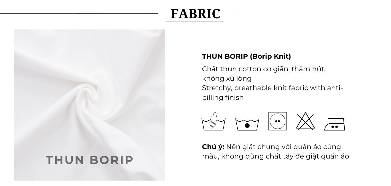 Áo dạo phố thun tay ngắn cổ xéo AAB42A - Vải thun