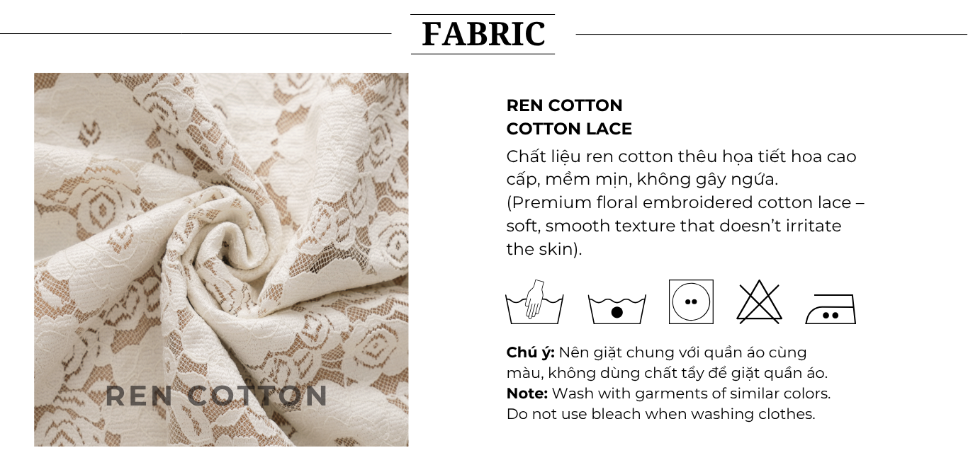 Đầm 2 Dây Tiệc Dài Ren Cotton - DAG02A