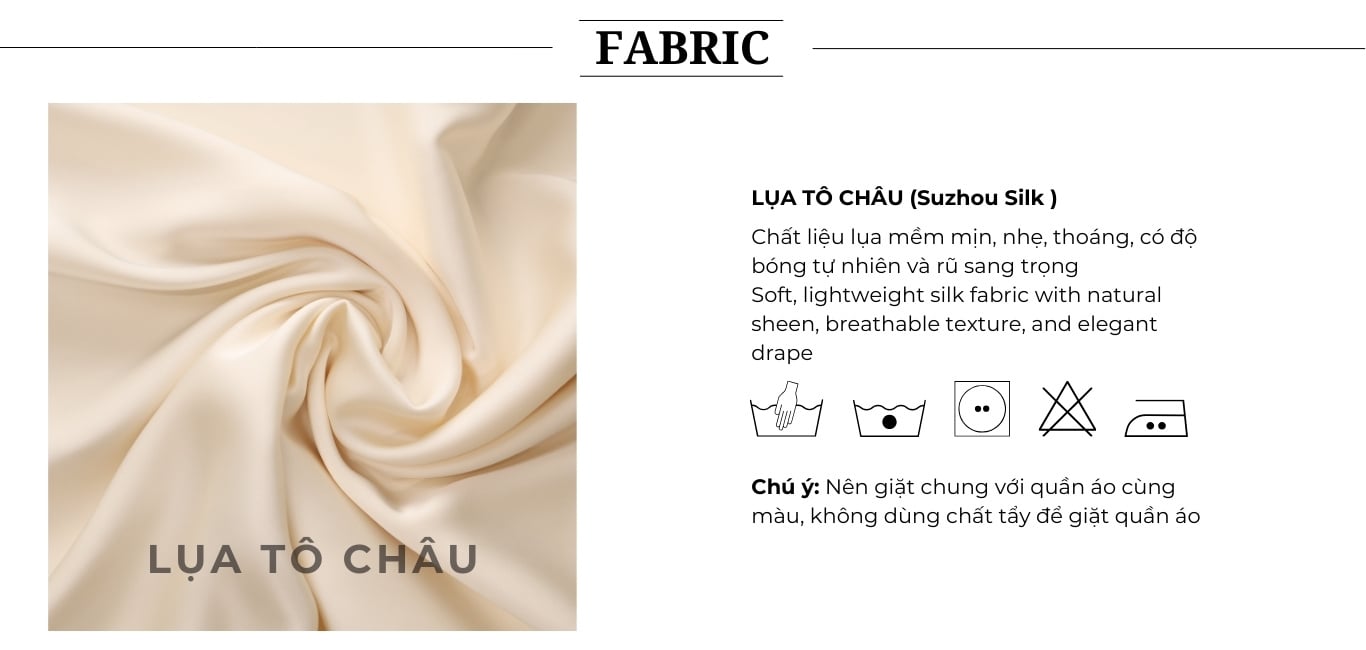 Đầm xòe dạo phố lụa dài cổ xéo DAA42B - Chất vải lụa