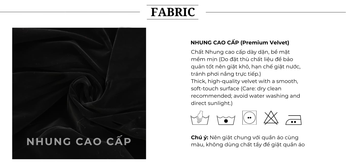 Đầm xòe tiệc nhung dài kết dây đá D4591A - Chất vải nhung