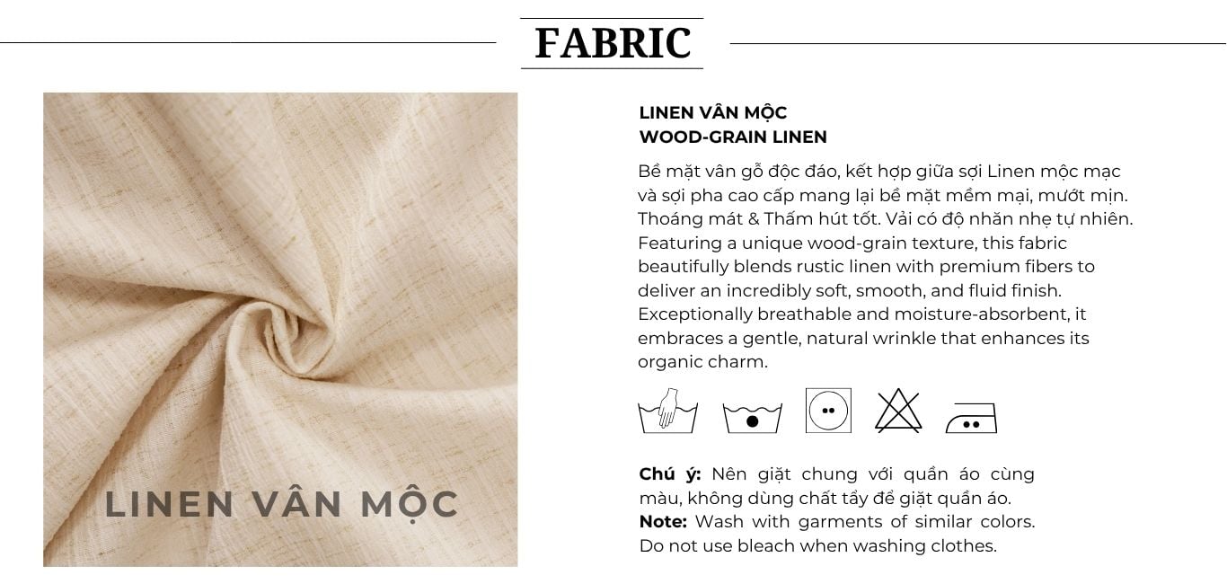 Áo Kiểu Dạo Phố Linen Tay Con - AAI44A